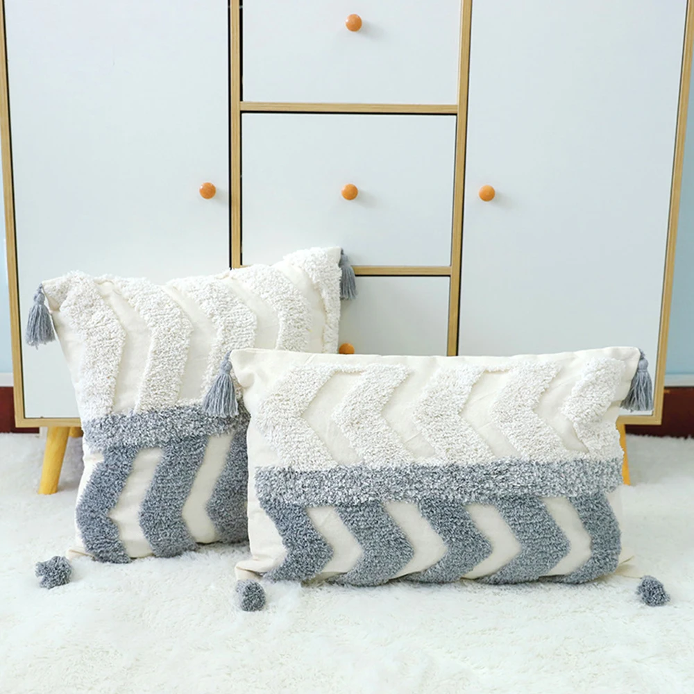 Bohemian Tassel Pillowcase Tufted Pillow Cover Bedside Sofa Cushion Cover Home Decor 45X45Cm/30X50Cm
Bohemian Tassel Pillowcase Tufted Pillow Cover Bedside Sofa Cushion Cover Home Decor 45X45Cm/30X50Cm