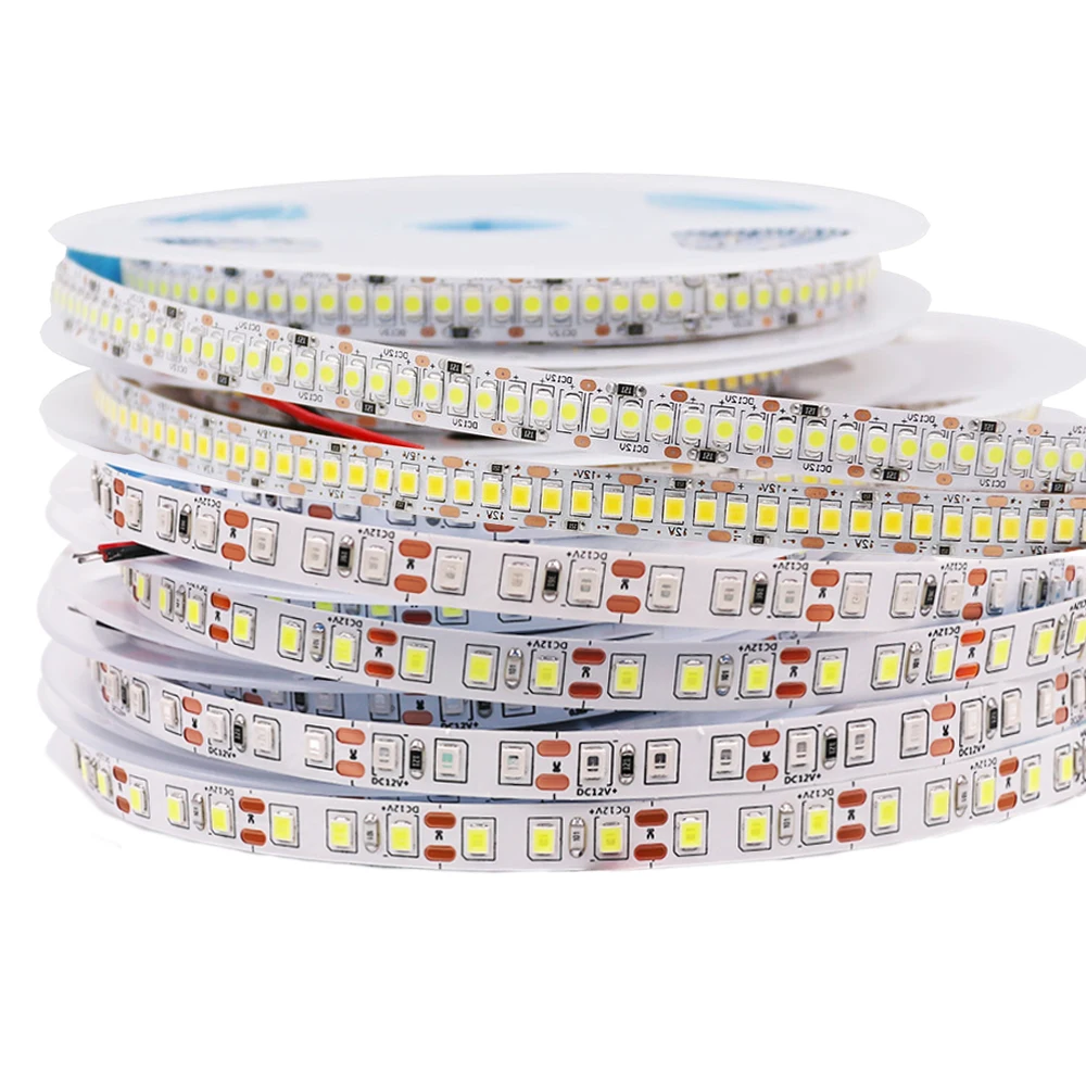 5M LED Lights for room decor 12V 24V 2835 LED Strip Flexible Diode Tape 120/240/480Leds/M Waterproof Ribbon White/Warm White
5M LED Lights for room decor 12V 24V 2835 LED Strip Flexible Diode Tape 120/240/480Leds/M Waterproof Ribbon White/Warm White