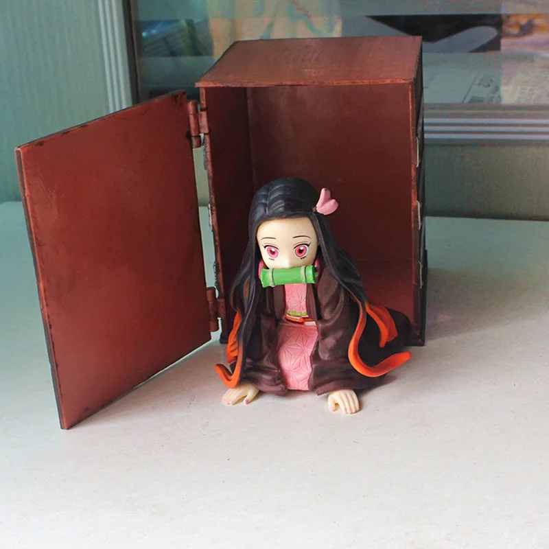 Истребитель демонов Kimetsu No Yaiba Kamado Nezuko ПВХ фигурка Коллекционная модель игрушка |
