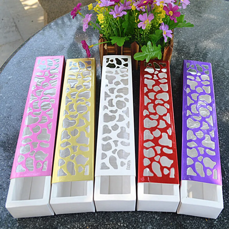 25.5*5.5*3.7cm Colorful Hollow Out Macaron Box Muffin Cookie Dessert Chocolate Cake Packaging Box For Wedding Favor Gift Packing
25.5*5.5*3.7cm Colorful Hollow Out Macaron Box Muffin Cookie Dessert Chocolate Cake Packaging Box For Wedding Favor Gift Packing