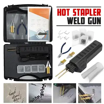 206pcs Car Bumper Repair Machine 220V Plastic Repair Kit ABS PVC Welding Machine Garage Tools Hot Stapler Machine
206pcs Car Bumper Repair Machine 220V Plastic Repair Kit ABS PVC Welding Machine Garage Tools Hot Stapler Machine