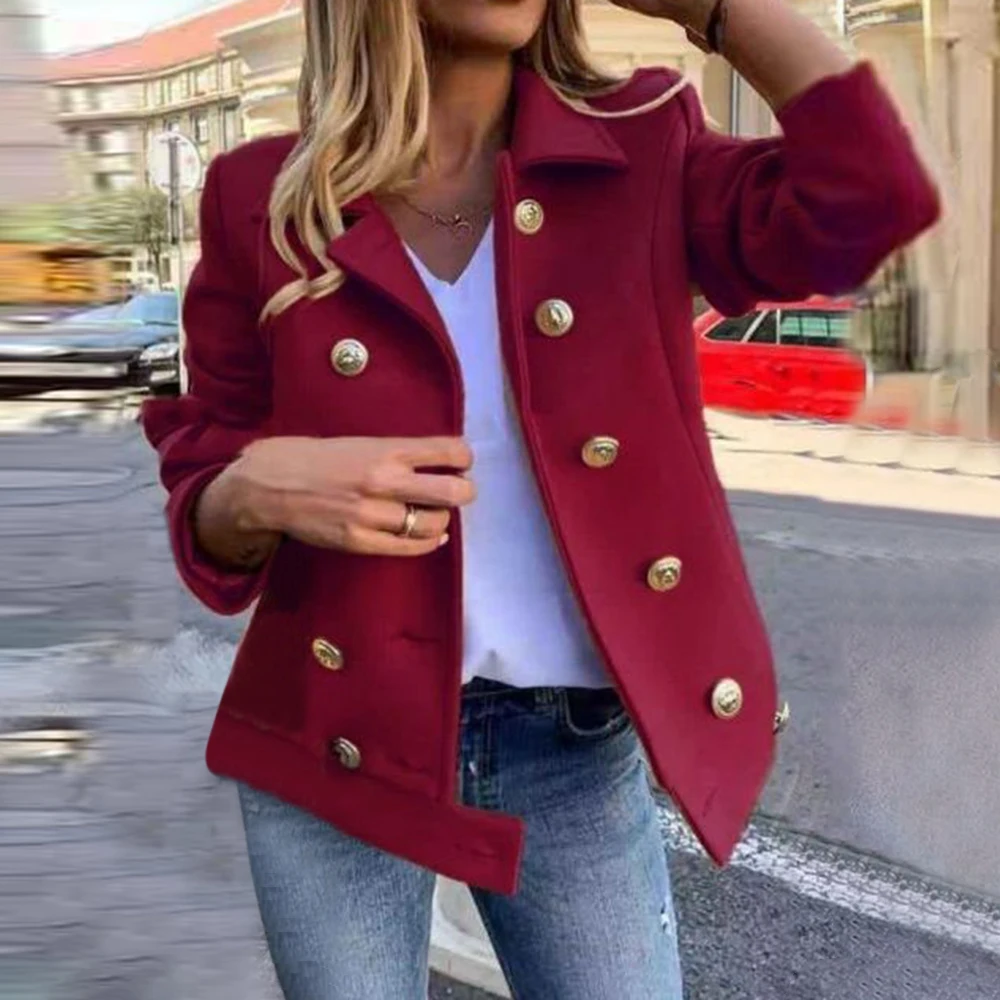 Spring Korean Style Formal Coat Double Breasted Office Woman OL Elegant Autumn Slim Fit Jackets And Coats Mujer Chaqueta 2020
Spring Korean Style Formal Coat Double Breasted Office Woman OL Elegant Autumn Slim Fit Jackets And Coats Mujer Chaqueta 2020
