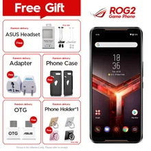 2019new asus rog telefone celular ii zs660kl 12 gb 512 gb snapdragon855 + 6.59 "1080x2340 p 6000 mah 48mp nfc android9.0 rog telefone 2(China)