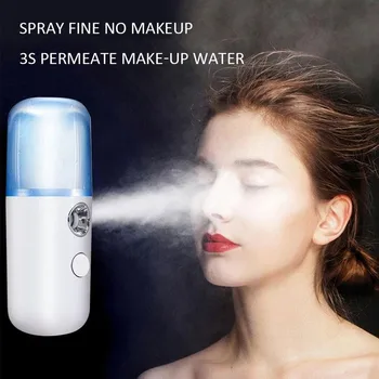 USB Charging Face Steamer Portable Nano Mister Face Sprayer Humidifier Mist Atomization Moisturizing Sprayer Face Spray Beauty
USB Charging Face Steamer Portable Nano Mister Face Sprayer Humidifier Mist Atomization Moisturizing Sprayer Face Spray Beauty