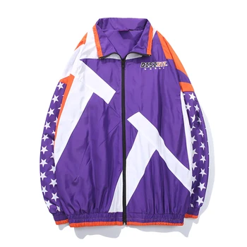 New Fashion Harajuku Men Color Block Jacket Streetwear Mens Hip Hop Windbreaker Jacket Embroidery Mens Gothic Jackets Plus Sized 
New Fashion Harajuku Men Color Block Jacket Streetwear Mens Hip Hop Windbreaker Jacket Embroidery Mens Gothic Jackets Plus Sized