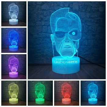 The Terminator 3D Lamp LED Night Light 7 Colors Table Lamp Home Decor Bulb Touch Sensor Luminarias for Boy Gift Kid Toy Dropship
The Terminator 3D Lamp LED Night Light 7 Colors Table Lamp Home Decor Bulb Touch Sensor Luminarias for Boy Gift Kid Toy Dropship