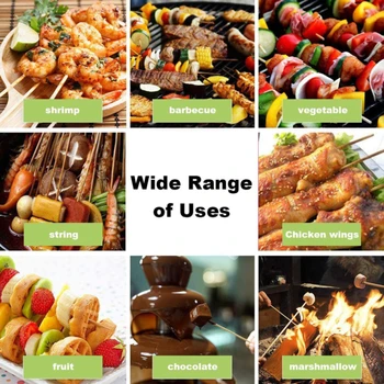 BBQ Tools Disposable Bamboo Skewers Wood Sticks Natural Skewers Shish Kabob Grill Fruit Vegetable
BBQ Tools Disposable Bamboo Skewers Wood Sticks Natural Skewers Shish Kabob Grill Fruit Vegetable