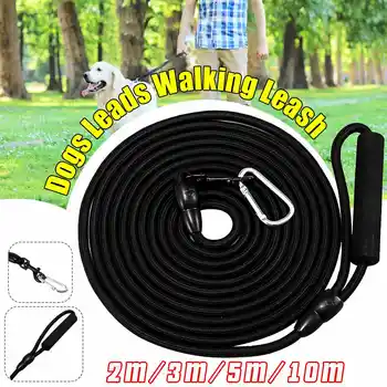2/3/5/10M Dog Lead Leash Training Long Line Recall Walking Obedience Hunting Nylon Running Leash Leads Dog Supplies 8mm Black
2/3/5/10M Dog Lead Leash Training Long Line Recall Walking Obedience Hunting Nylon Running Leash Leads Dog Supplies 8mm Black