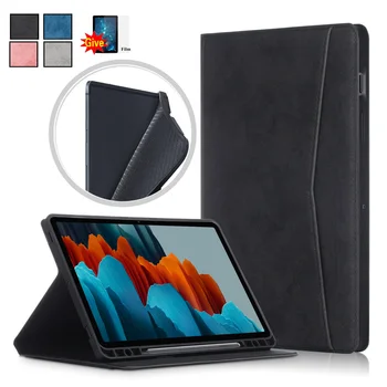 Case for Samsung Galaxy Tab S7 Plus 12.4'' 2020 with Pencil Holder Funda Tablet Case Wallet Stand for SM-T970 SM-T975 with Film
Case for Samsung Galaxy Tab S7 Plus 12.4'' 2020 with Pencil Holder Funda Tablet Case Wallet Stand for SM-T970 SM-T975 with Film