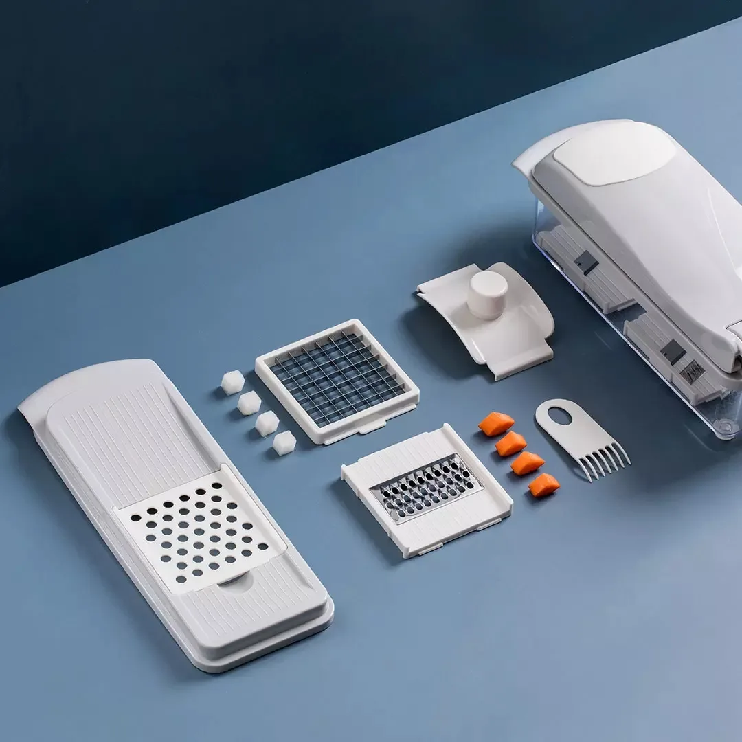 Original Jordan&Judy 6 In 1 Multi-function Vegetable Slicer Cutter Fruit Melon Peeler Manual Vegetable Chopper