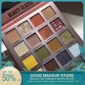 BEAUTY GLAZED 16 colors Matte Eyeshadow Pallete Makeup Luminous Shimmer Eye Shadow Palette Powder nude make up
BEAUTY GLAZED 16 colors Matte Eyeshadow Pallete Makeup Luminous Shimmer Eye Shadow Palette Powder nude make up