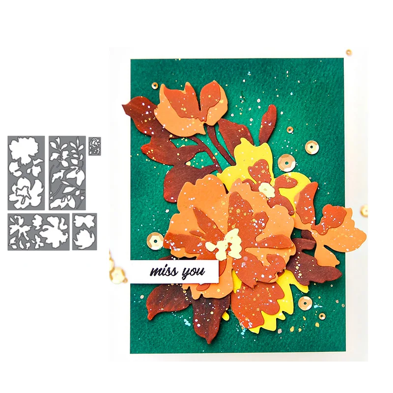 JC Flowers Rectangle Frame Background Metal Cutting Dies Scrapbooking Craft Mold Stencil Handmade Tool Paper Card Make Template
JC Flowers Rectangle Frame Background Metal Cutting Dies Scrapbooking Craft Mold Stencil Handmade Tool Paper Card Make Template