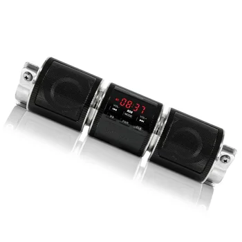 Waterproof Bluetooth Motorcycle Stereo Speaker MP3 Audio System USB AUX SD Radio Dual Waterproof Speakers With Aluminum Stereo
Waterproof Bluetooth Motorcycle Stereo Speaker MP3 Audio System USB AUX SD Radio Dual Waterproof Speakers With Aluminum Stereo