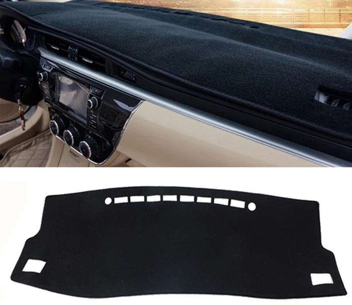Factory supply polyester car non-slip dashboard mat from shandong