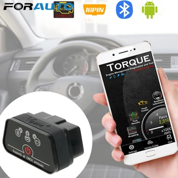 FORAUTO Icar2 OBD2 ELM327 V1.5 Car Error Code Reader Automotive Scanner Car Diagnostic Tool for Android Bluetooth Adapter
FORAUTO Icar2 OBD2 ELM327 V1.5 Car Error Code Reader Automotive Scanner Car Diagnostic Tool for Android Bluetooth Adapter