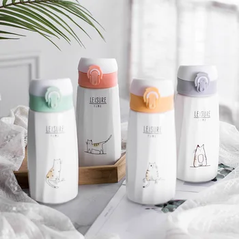 ceramics Thermo Mug Cartoon Coffee Thermos Belly Cup Safety Thermal Bottle Travel Bottle Thermocup Bottle Women Vacuum Flask
ceramics Thermo Mug Cartoon Coffee Thermos Belly Cup Safety Thermal Bottle Travel Bottle Thermocup Bottle Women Vacuum Flask