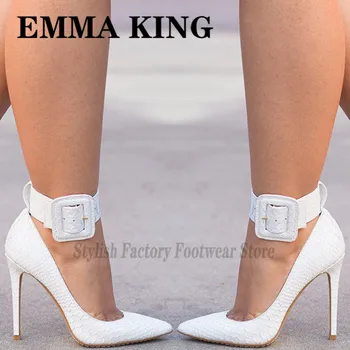 Sexy Buckle Strap Stilettos Shallow Pointed Toe Pumps Zapatos De Mujer Fashion Women Thin High Heels Office Party Ladies Shoes
Sexy Buckle Strap Stilettos Shallow Pointed Toe Pumps Zapatos De Mujer Fashion Women Thin High Heels Office Party Ladies Shoes
