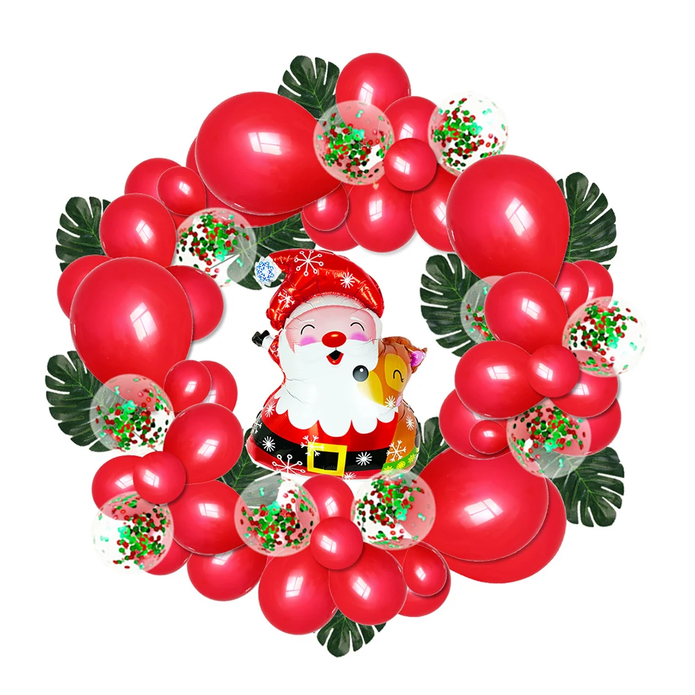 2020 New Year DIY Christmas Balloons Decoration With Xmas Wreath Balloons Chain Set Turtle Leaves Sequins Christmas Balloons Set
2020 New Year DIY Christmas Balloons Decoration With Xmas Wreath Balloons Chain Set Turtle Leaves Sequins Christmas Balloons Set