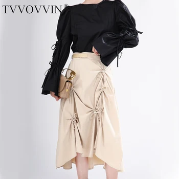 loose High Elastic Waist Black Bandage Bow Pleated Temperament Half-body Skirt Women Fashion Tide Spring Autumn 2020 H1NP
loose High Elastic Waist Black Bandage Bow Pleated Temperament Half-body Skirt Women Fashion Tide Spring Autumn 2020 H1NP