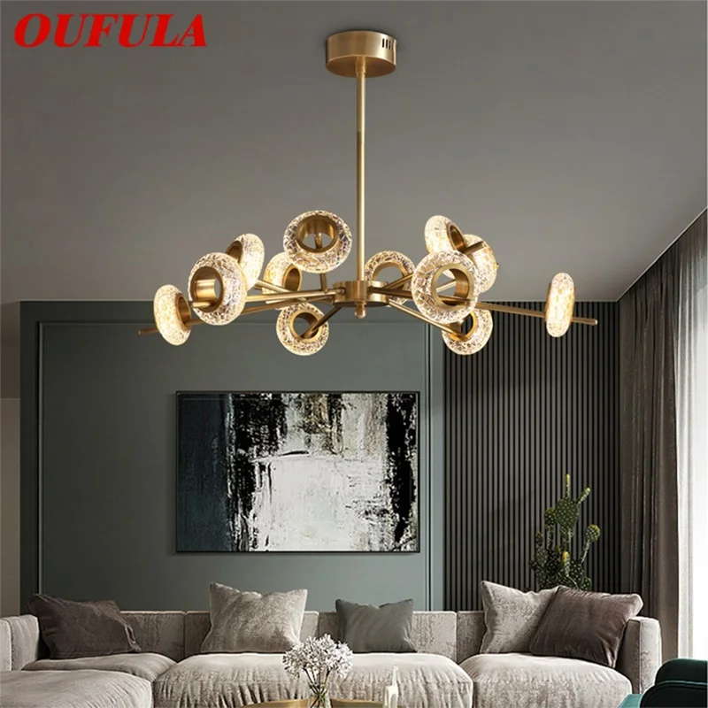 OUFULA Luxury Chandelier Brass Modern LED Lighting Creative Decorative Fixtures For Home Living Room Dining Room Bedroom
OUFULA Luxury Chandelier Brass Modern LED Lighting Creative Decorative Fixtures For Home Living Room Dining Room Bedroom