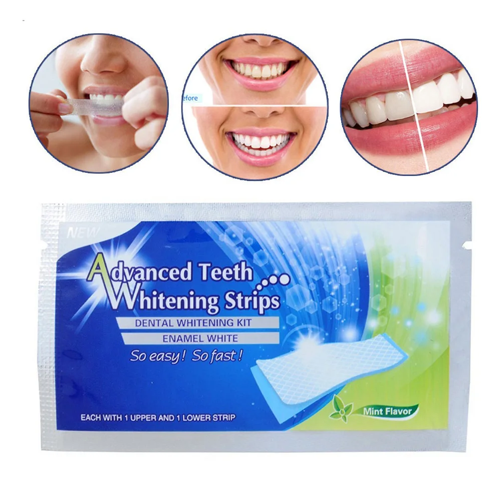 28Pcs/14Pair 3D Gel Teeth Whitening Strips White Tooth Dental kit Oral Hygiene Care Strip for false Teeth Veneers Dentist seks
28Pcs/14Pair 3D Gel Teeth Whitening Strips White Tooth Dental kit Oral Hygiene Care Strip for false Teeth Veneers Dentist seks