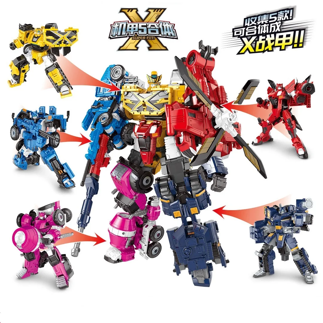 5 in 1 MiniForce X Transformers Toy Commandox Agent Toys Volt Semey Air Mini Force X Secret Action Figure Juguetes for Children
5 in 1 MiniForce X Transformers Toy Commandox Agent Toys Volt Semey Air Mini Force X Secret Action Figure Juguetes for Children