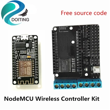 NodeMCU Wireless Controller Kit For RC Robot Car Part NodeMCU Development Board + Motor Driver Board DIY For Arduino
NodeMCU Wireless Controller Kit For RC Robot Car Part NodeMCU Development Board + Motor Driver Board DIY For Arduino