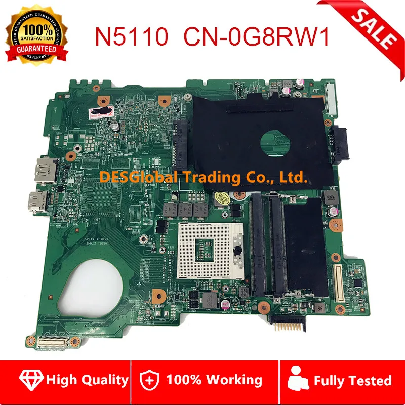 For Dell N5110 Laptop Motherboard CN-0G8RW1 0G8RW1 G8RW1 Motherboard 554IE0111 SLJ4N Mainboard Fully Tested Fast Shipping
For Dell N5110 Laptop Motherboard CN-0G8RW1 0G8RW1 G8RW1 Motherboard 554IE0111 SLJ4N Mainboard Fully Tested Fast Shipping