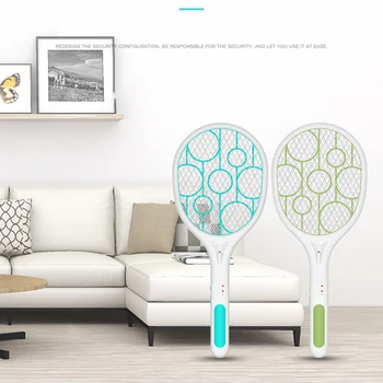 Rechargeable Tennis Racket Fly Insect Racket Electric Mosquito Swatter Zapper Handheld Racket Insect Fly Bug Wasp
Rechargeable Tennis Racket Fly Insect Racket Electric Mosquito Swatter Zapper Handheld Racket Insect Fly Bug Wasp