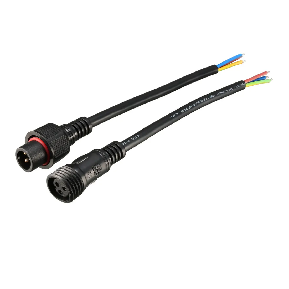 uxcell Male Female 17AWG 3P Waterproof Connector Cable Black for LED Strips Light
uxcell Male Female 17AWG 3P Waterproof Connector Cable Black for LED Strips Light