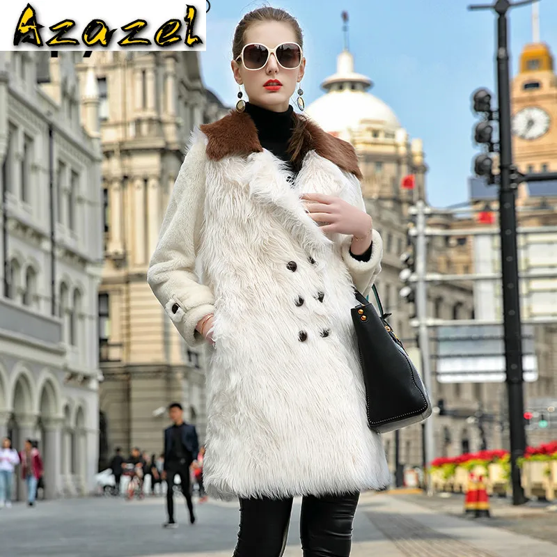 Natural Real Fur Coat Wool Jacket Winter Coat Women Clothes 2020 Korean Vintage Double-faced Fur Tops High Quality ZT4018
Natural Real Fur Coat Wool Jacket Winter Coat Women Clothes 2020 Korean Vintage Double-faced Fur Tops High Quality ZT4018