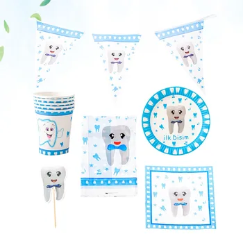 42pcs in 1 Set Disposable Tableware Set Birthday Tableware Table Cloth Napkins Dinnerware for Birthday
42pcs in 1 Set Disposable Tableware Set Birthday Tableware Table Cloth Napkins Dinnerware for Birthday