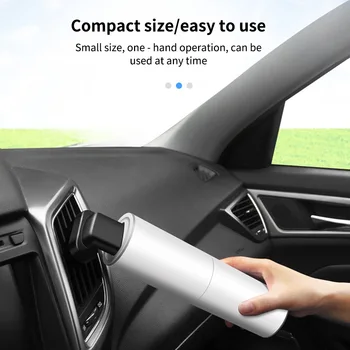 Onever New Mini Car Suction Vacuum Cleaner Low Noise Handheld Cylinder Dust Cleaner Dry Wet Duel Use Strong Suction Practical
Onever New Mini Car Suction Vacuum Cleaner Low Noise Handheld Cylinder Dust Cleaner Dry Wet Duel Use Strong Suction Practical