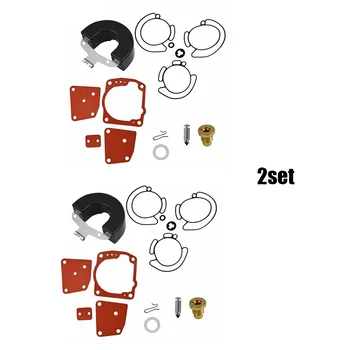 2 Sets Carburetor Rebuild Kit For Johnson Evinrude Sierra 18-7247 V4 V6 90 100 115 150 175 HP Carb
2 Sets Carburetor Rebuild Kit For Johnson Evinrude Sierra 18-7247 V4 V6 90 100 115 150 175 HP Carb