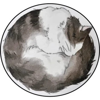 Fashion Cartoon Cat Round Carpet Children Bedroom Living Room Home Supplies
Fashion Cartoon Cat Round Carpet Children Bedroom Living Room Home Supplies