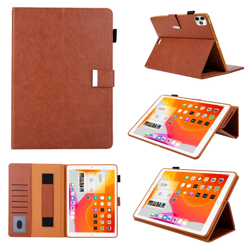 For iPad Pro 2020 Handheld Leather Case Foldable Business Flip Stand Card Smart Cover for iPad Pro 11 inch Sleep and Wake Up
For iPad Pro 2020 Handheld Leather Case Foldable Business Flip Stand Card Smart Cover for iPad Pro 11 inch Sleep and Wake Up