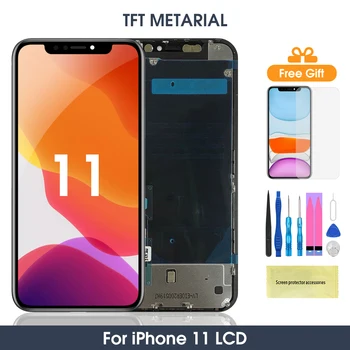 TFT Lcd For IPhone 11 Lcd Display Touch Screen Digitizer With 3D Touch Assembly Replacement For iPhone 11 Lcd Screen
TFT Lcd For IPhone 11 Lcd Display Touch Screen Digitizer With 3D Touch Assembly Replacement For iPhone 11 Lcd Screen