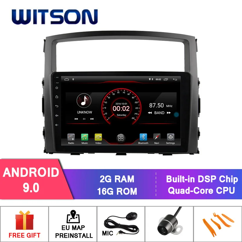 WITSON 9" FULL HD TOUCH SCREEN Android 9.0 Octa-Core Car GPS Multimedia Navigation For MITSUBISHI PAJERO 2006-2012 CAR RADIO
WITSON 9" FULL HD TOUCH SCREEN Android 9.0 Octa-Core Car GPS Multimedia Navigation For MITSUBISHI PAJERO 2006-2012 CAR RADIO