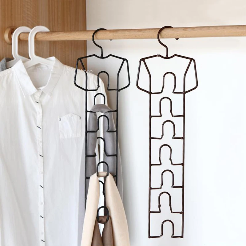 Iron Non-slip Hanger Multifunctional Wardrobe Scarf Coat Hook Finishing Rack Bedroom Storage Rack Home Storage Finishing Rack
Iron Non-slip Hanger Multifunctional Wardrobe Scarf Coat Hook Finishing Rack Bedroom Storage Rack Home Storage Finishing Rack