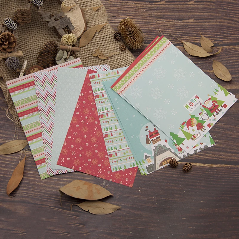 Christmas background/Single-side Printed Mixed pattern creative papercraft art paper handmade scrapbooking kit set book
Christmas background/Single-side Printed Mixed pattern creative papercraft art paper handmade scrapbooking kit set book