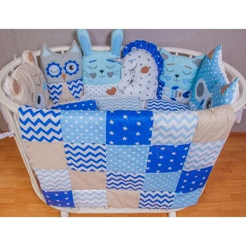 Комплект в круглую-овальную кровать "Зверята" Комплекты в круглую/овальную кроватку
Комплект в круглую-овальную кровать "Зверята" Комплекты в круглую/овальную кроватку