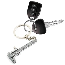 New Portable 0-4cm Mini Vernier Calipers Keychain Measuring Gauging Tools Key Ring Style Simulation Model Ruler Vernier Caliper
New Portable 0-4cm Mini Vernier Calipers Keychain Measuring Gauging Tools Key Ring Style Simulation Model Ruler Vernier Caliper