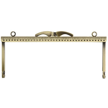 Metal Frame Kiss Clasp Arch For Purse Bag Bronze 19cm x 8.5cm
Metal Frame Kiss Clasp Arch For Purse Bag Bronze 19cm x 8.5cm