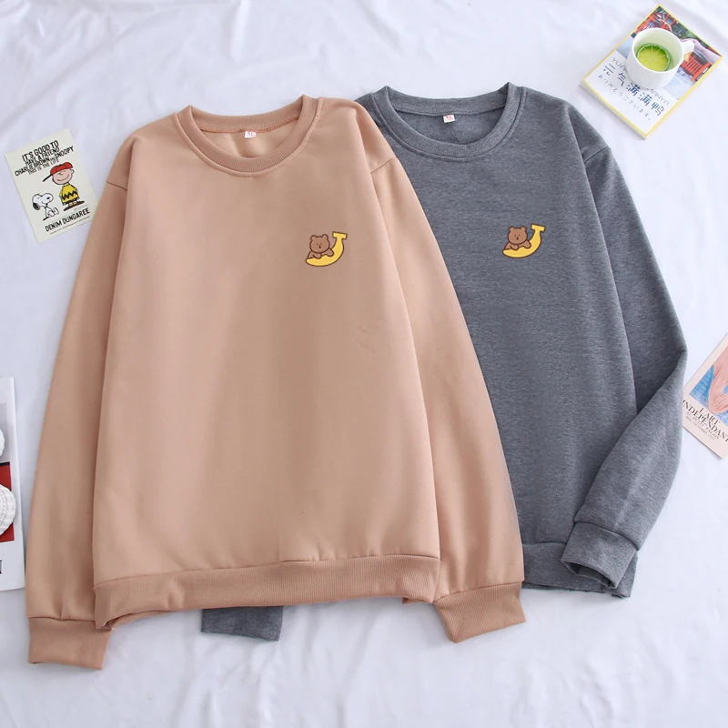 Banana Bear Casual Solid Sweatshirts Spring Autumn Fashion Hoodies Male Warm Fleece Pullover Hip Hop Streetwear Couples Tops
Banana Bear Casual Solid Sweatshirts Spring Autumn Fashion Hoodies Male Warm Fleece Pullover Hip Hop Streetwear Couples Tops