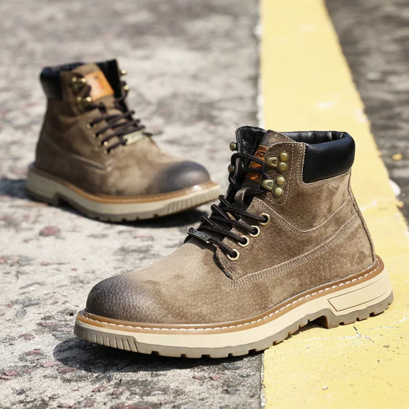 100% Genuine Leather Shoes Men Boots Autumn Early Winter Mens Ankle Boots Fashion Brand Male Botas Thick Sole 4cm KA2954
100% Genuine Leather Shoes Men Boots Autumn Early Winter Mens Ankle Boots Fashion Brand Male Botas Thick Sole 4cm KA2954