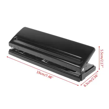 6 Hole Punch Paper Craft Cutter Adjustable DIY A4 A5 A6 Loose-Leaf Paper Puncher Scrapbooking Stationery Office Supplies B95D
6 Hole Punch Paper Craft Cutter Adjustable DIY A4 A5 A6 Loose-Leaf Paper Puncher Scrapbooking Stationery Office Supplies B95D