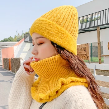 Winter knitted Beanies Hats Women Thick Warm Beanie Skullies Hat Female knit Letter Bonnet Beanie Caps Outdoor Riding Sets
Winter knitted Beanies Hats Women Thick Warm Beanie Skullies Hat Female knit Letter Bonnet Beanie Caps Outdoor Riding Sets