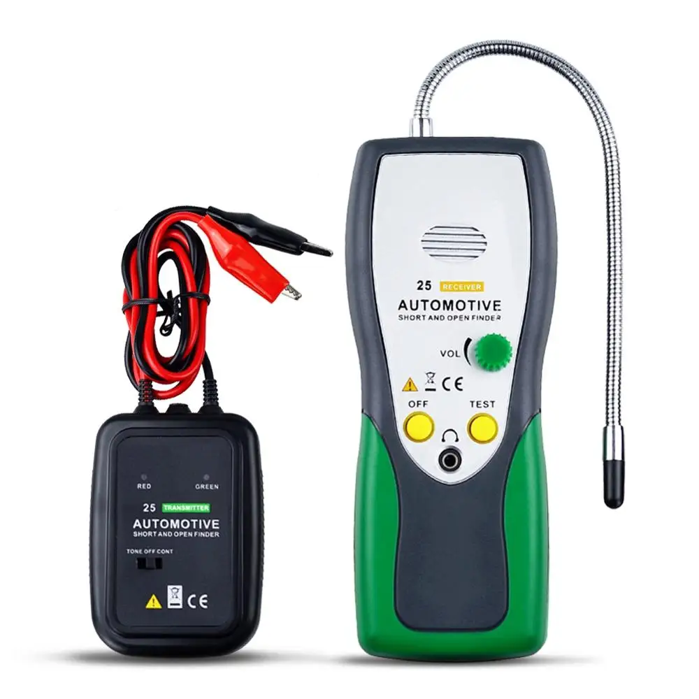 Holdpeak HP-25 Automotive Cable Wire Tracker Tester,for Airbag, Automobile lines and Machine lines Installation and Maintenance
Holdpeak HP-25 Automotive Cable Wire Tracker Tester,for Airbag, Automobile lines and Machine lines Installation and Maintenance