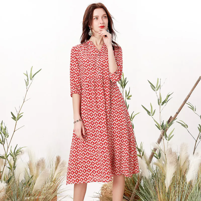 Christmas silk floral dress women's clothes femme summer long sexy retro beach casual slim dresses plus size summer pink flower
Christmas silk floral dress women's clothes femme summer long sexy retro beach casual slim dresses plus size summer pink flower