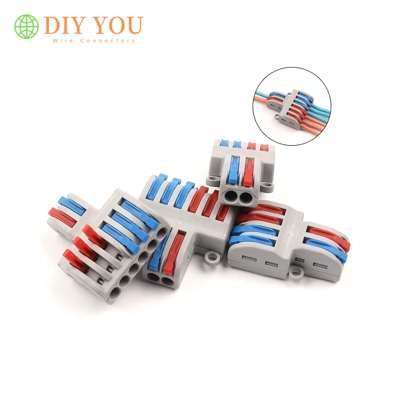 5/10 PCS SPL Quick Multiple Pin plug-in electric connector Universal compact wire wiring connectors terminal block with lever
5/10 PCS SPL Quick Multiple Pin plug-in electric connector Universal compact wire wiring connectors terminal block with lever